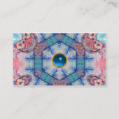 Carte De Visite AVALON PSYCHEDELIC, gem rose saphir platine (Dos)