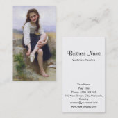 Carte De Visite Avant Bath - John William Waterhouse (Devant / Derrière)