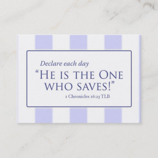 Carte De Visite AVANT JÉSUS CHRIST GreatisFthfulness, AVANT JÉSUS (Devant)