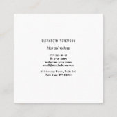 Carte de visite avec arrière - plan moderne. (Dos)