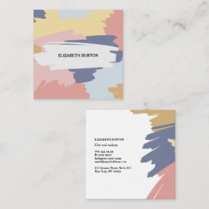 Carte de visite avec arrière - plan super moderne.