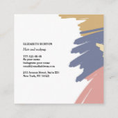 Carte de visite avec arrière - plan super moderne. (Dos)