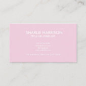 Carte de visite avec code QR (Dos)