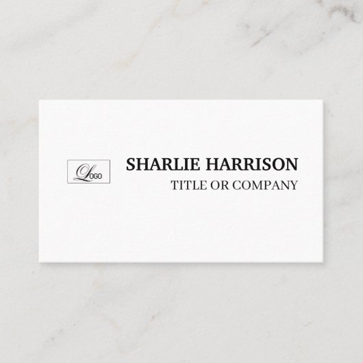 Carte de visite avec code QR (Devant)