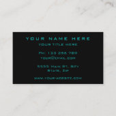 Carte de visite avec code QR - Choisir des couleur (Devant)