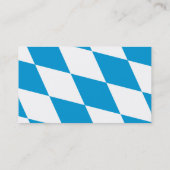 Carte de visite avec Drapeau de Bavière (Dos)