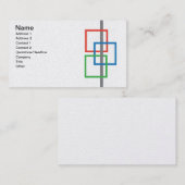 Carte de visite avec le logo (Devant / Derrière)