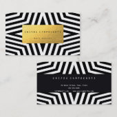 Carte de visite avec le profil sous convention (Devant / Derrière)