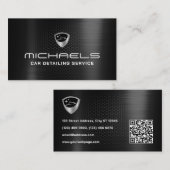Carte de visite avec logo automobile et texture de (Devant / Derrière)