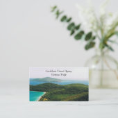 Carte de visite avec scène des Caraïbes (Debout devant)