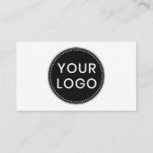 Carte de visite avec votre logo (Dos)