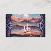 Carte De Visite Avenir ancien Conception inhabituelle (Dos)