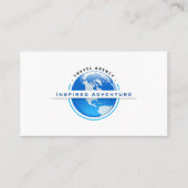 Carte De Visite Aventure inspirée | Tourisme | Agent de voyage (Devant)