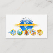 Carte De Visite Aventure inspirée | Tourisme | Agent de voyage (Devant)
