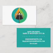 Carte De Visite aventures d'automne (Devant / Derrière)