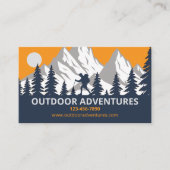Carte De Visite Aventures de Plein Air (Devant)