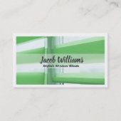 Carte De Visite Aveugle de fenêtre (Devant)