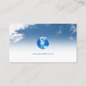 Carte De Visite Aviateur | Instructeur de vol (Dos)