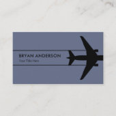 Carte De Visite Avion (Devant)