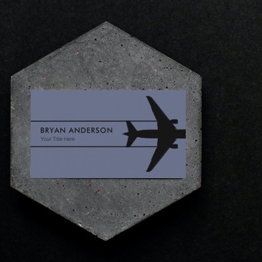 Carte De Visite Avion