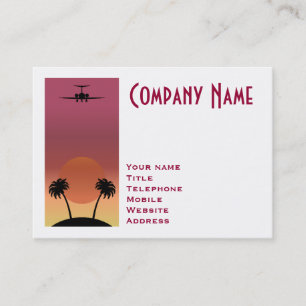 Carte De Visite Avion