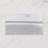 Carte De Visite Avion (Dos)