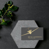 Carte de visite avion à réaction