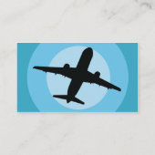Carte De Visite Avion - affaires (Dos)