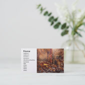 Carte De Visite Avion - l'aube de l'aviation (Debout devant)