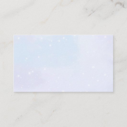 Carte De Visite Avion mignon (Dos)