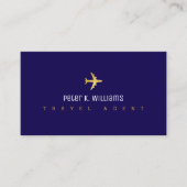 Carte De Visite Avion pilote (Devant)