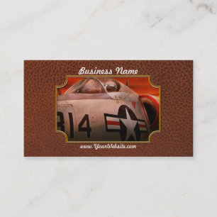 Carte De Visite Avion - pilote - armée de l'air - Go obtiennent le