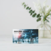 Carte De Visite Avions | Aéroport | Voyage (Debout devant)