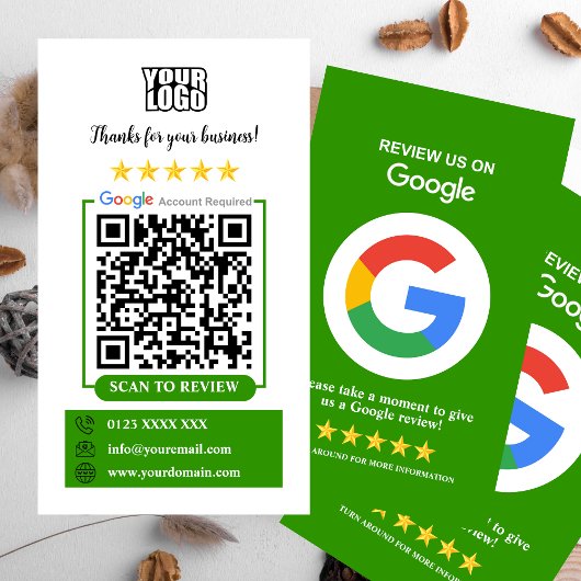 Carte De Visite Avis Google