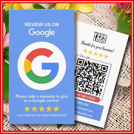 Carte De Visite Avis Google