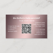 Carte De Visite 📡 Avis Google (Dos)
