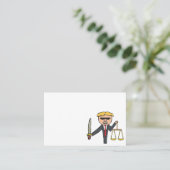 Carte De Visite Avocat (Debout devant)
