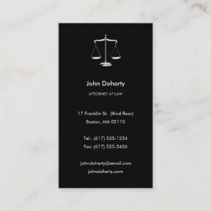 CARTE DE VISITE AVOCAT