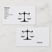 Carte De Visite Avocat (Devant / Derrière)