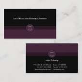 Carte De Visite Avocat (Devant / Derrière)