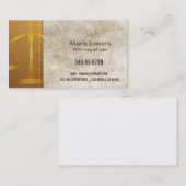 Carte de visite avocat (Devant / Derrière)