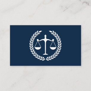 Carte De Visite Avocat au Barreau Neutre Professionnel