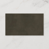Carte De Visite Avocat Brown (Dos)