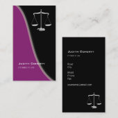 Carte De Visite AVOCAT | chic (Devant / Derrière)