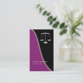 Carte De Visite AVOCAT | chic (Debout devant)
