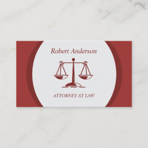 Carte De Visite Avocat de droit à la justice