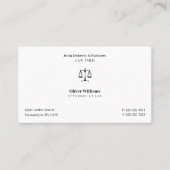 Carte De Visite Avocat de droit | Avocat (Devant)