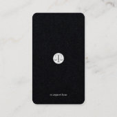 Carte De Visite Avocat de droit | Avocat (Dos)