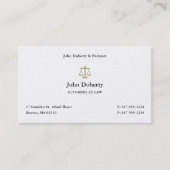 Carte De Visite Avocat de droit | Avocat (Devant)