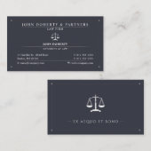 Carte De Visite Avocat de droit | Avocat (Devant / Derrière)